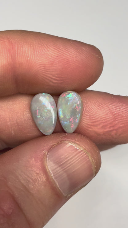 3.8ct Coober Pedy Pair