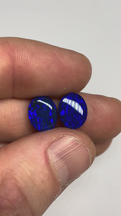 4.9ct Opal Doublet Pair