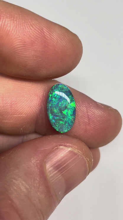 3ct Lightning Ridge Black Opal