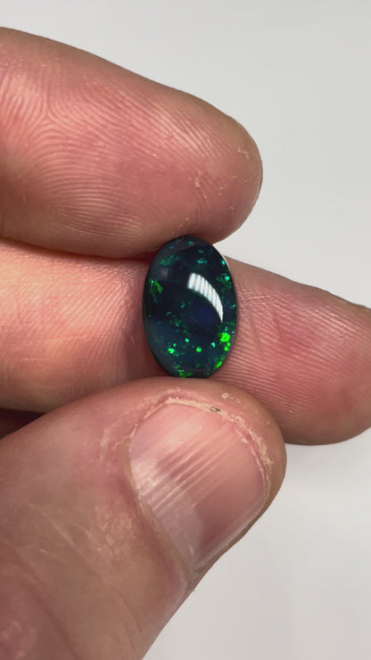 3.8ct Lightning Ridge Black Opal