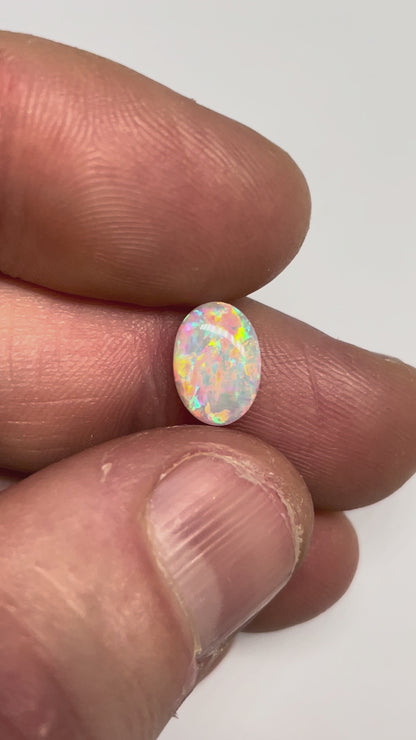1.5ct Coober Pedy White Crystal Opal