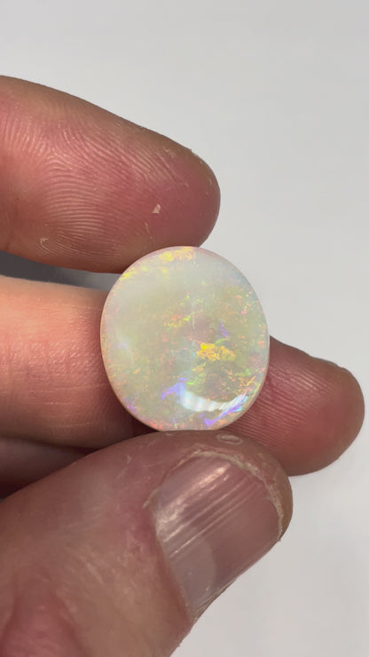 12.4ct Coober Pedy Light Opal