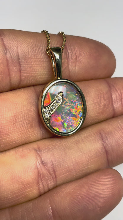 Inferno Necklace - 14k