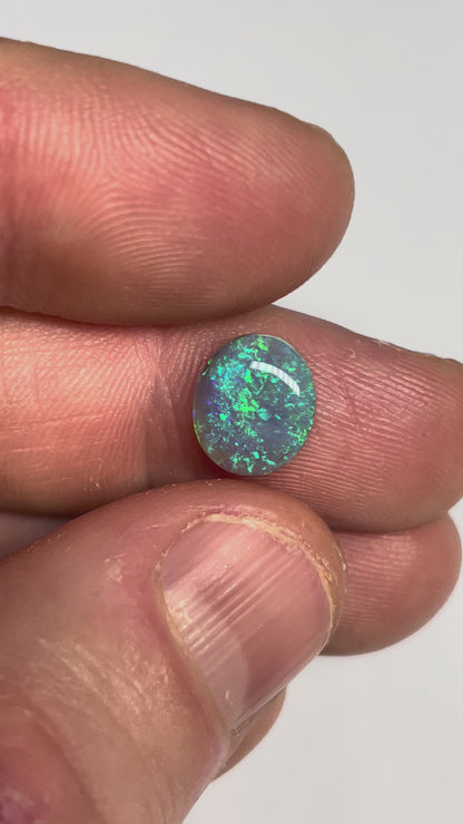 2.4ct Lightning Ridge Black Opal