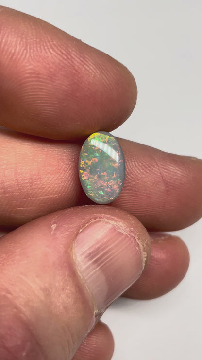 2.7ct Coober Pedy Dark Opal