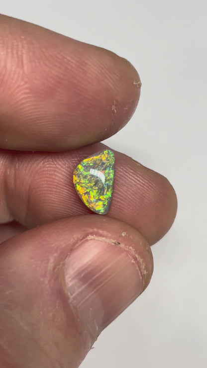 1.3ct Lightning Ridge Dark Crystal Opal