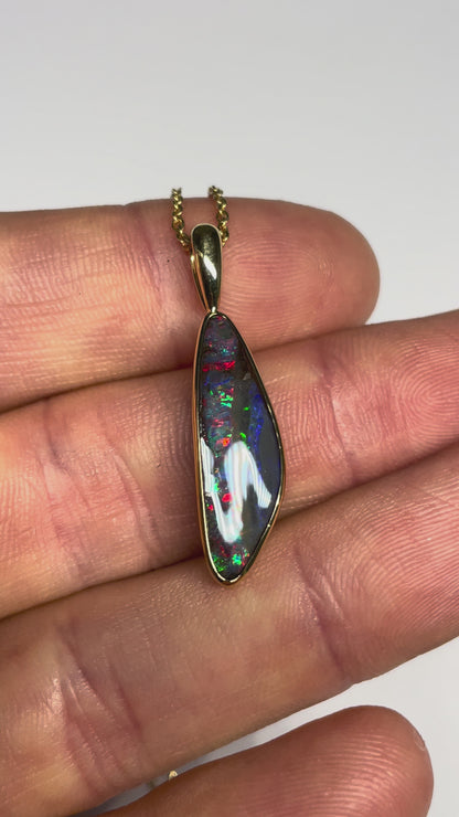 Celestial Drop Pendant - 9k