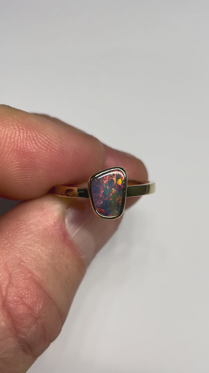 Desert Night Ring - 9K Size 6.25, M