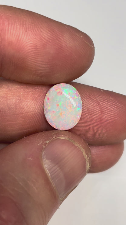2.1ct Coober Pedy White Opal