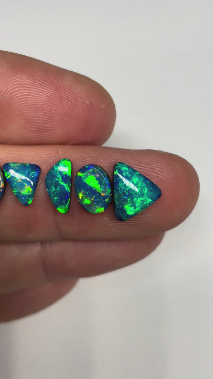 5.6ct Opal Doublet Parcel