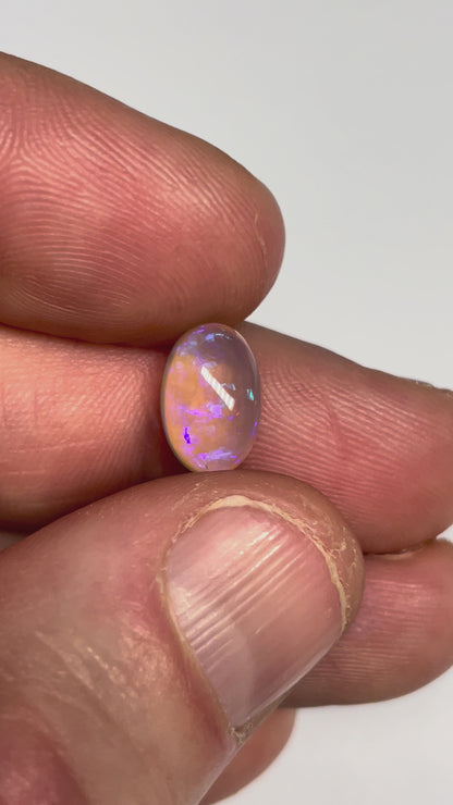 2.3ct Lightning Ridge Crystal Opal