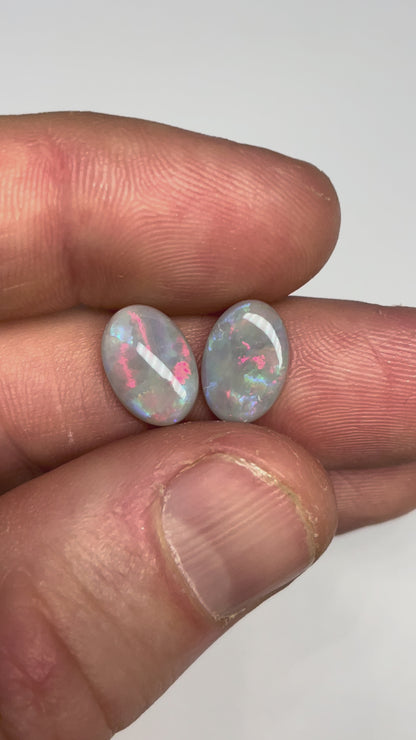 4.3ct Coober Pedy Pair