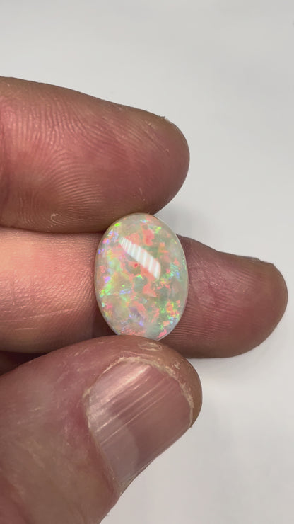 5.7ct Coober Pedy White Opal