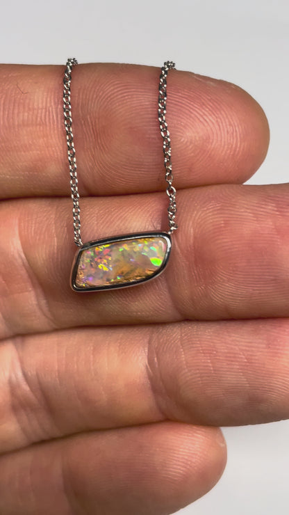 Rock Candy Necklace - Sterling Silver