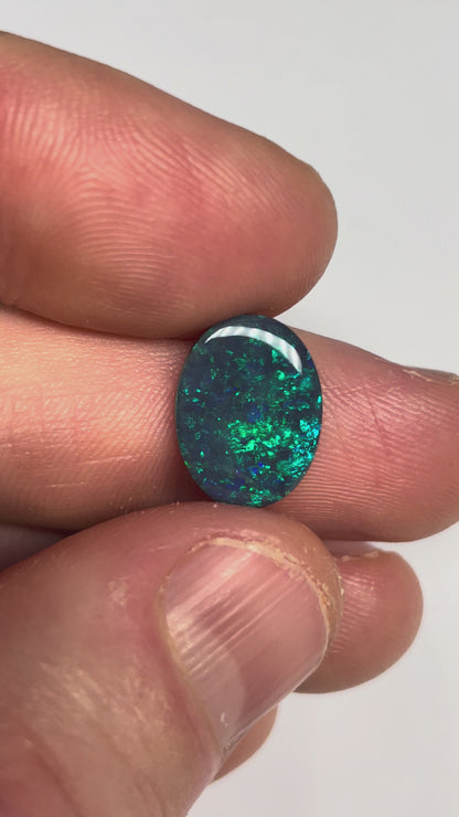 3.1ct Lightning Ridge Black Opal