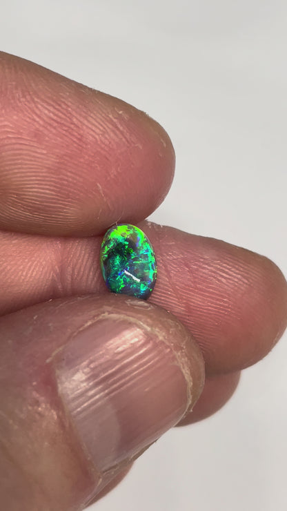 1.6ct Lightning Ridge Black Opal