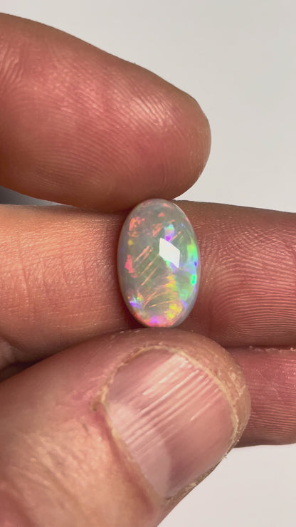 3.8ct Coober Pedy Dark Opal