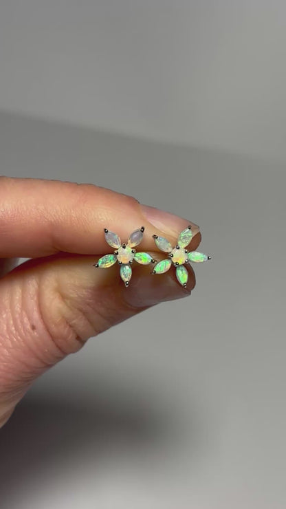 Eucalyptus Earrings -  Sterling Silver