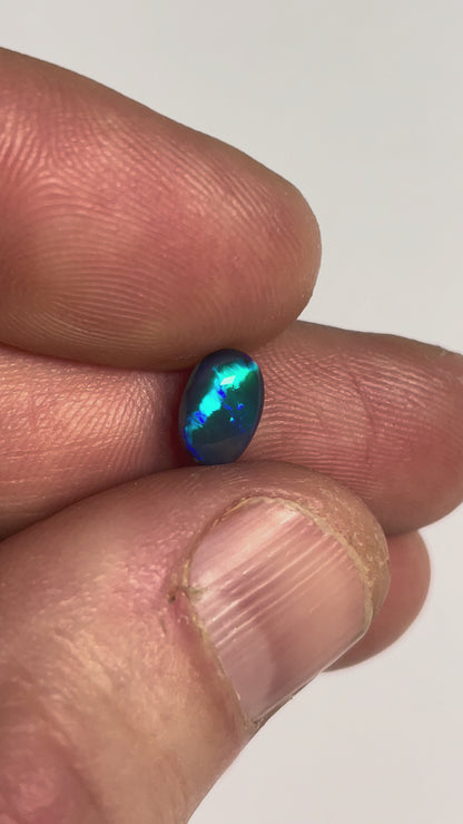 1ct Lightning Ridge Black Opal