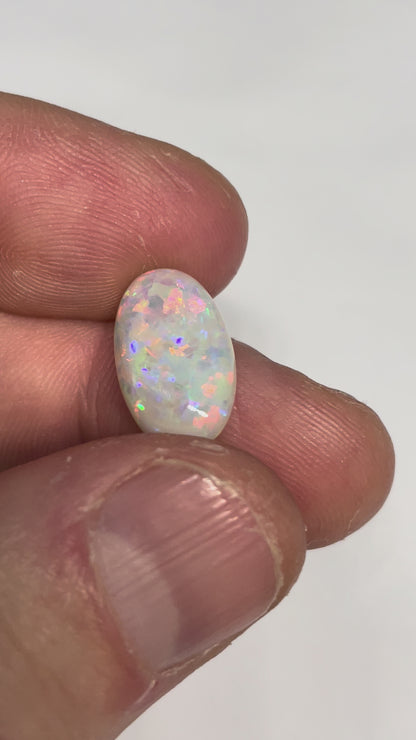 4.1ct Coober Pedy White Opal
