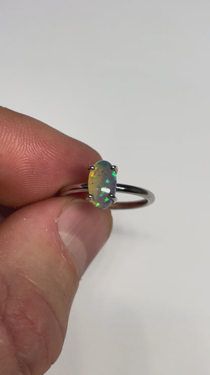 Leprechaun Ring - Sterling Silver, Size 5.5, L
