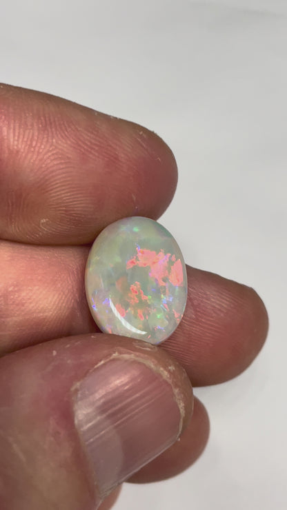 6.1ct Coober Pedy White Opal