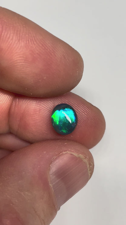 1.6ct Lightning Ridge Black Opal