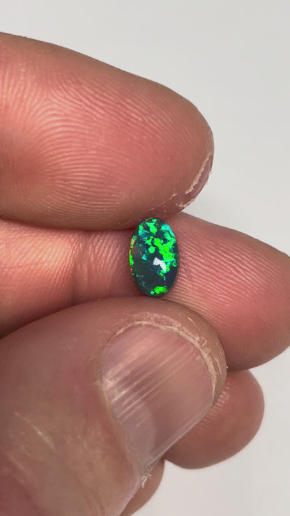 1.3ct Lightning Ridge Black Opal