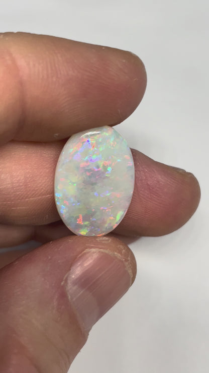 6.1ct Coober Pedy White Opal
