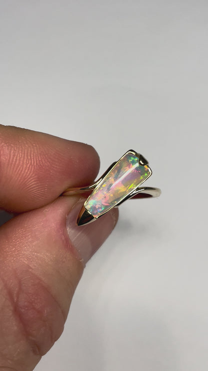 Candy Cane Ring - 14k Size 7.25, O