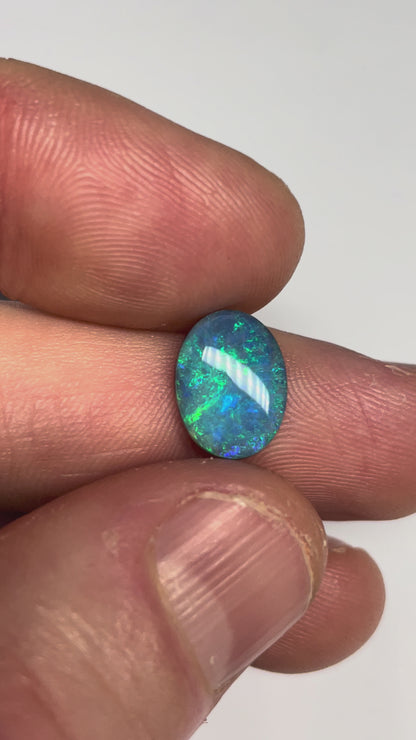 2.5ct Lightning Ridge Black Opal
